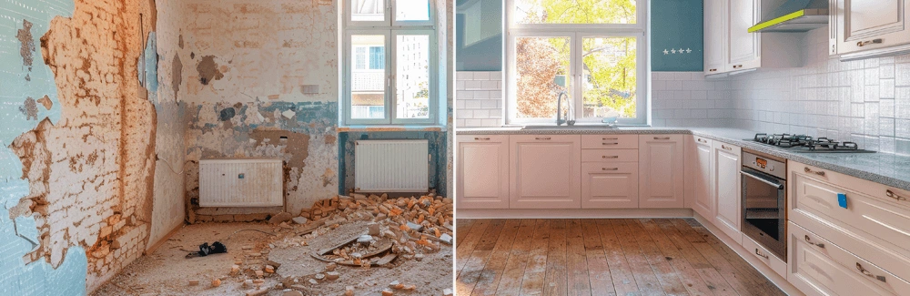 Renovation comparison